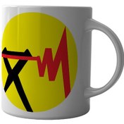 تصویر ماگ چاپلینو با طرح آرم اداره برق – M155 Mug Chaplino with the logo design of the Department of Electricity