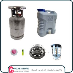 تصویر پک ملزومات اولیه پیکنیک ۴.۵ کیلوگرم رنگ رندوم 