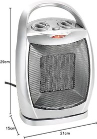 تصویر فن هیتر چرخشی رومیزی نوا PTC905 