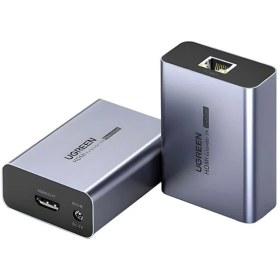 تصویر افزایش طول HDMI بر روی کابل شبکه تا 70 متر یوگرین CM455 20519UK UGREEN CM455 20519UK HDMI Slim Extender On the LAN Cable Over 70m