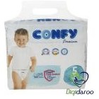 تصویر پوشک کودک کانفی سایز 5 مدل Premium بسته 28 عددی ا Confy Premium Size 5 Junior Baby Diaper Confy Premium Size 5 Junior Baby Diaper