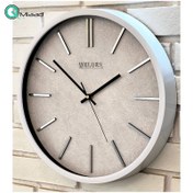 تصویر ساعت دیواری ولدر مدل 600 رنگ سفید طلا 