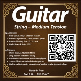 تصویر سیم گیتار باروک 