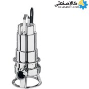 تصویر پمپ لجنکش تمام استیل تکفاز 1.1 کیلووات 2 اینچ 13 متری ابارا ایتالیا سری DW150 