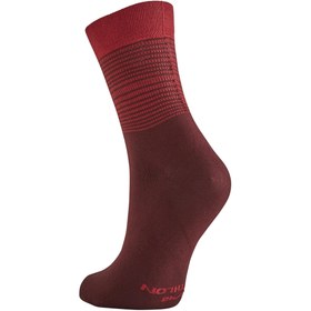 تصویر جوراب تنفس دار دوچرخه سواری ون رایزل - دکتلون Van Rysel Road 520 Cycling Socks - Claret Red 