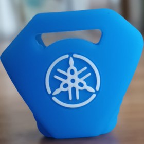 تصویر کاور سوییچ موتورسیکلت مدل یاماها آیروکس رنگ آبی 