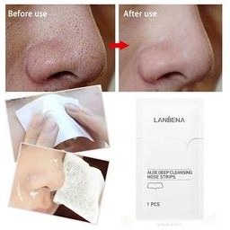 تصویر ماسک بینی لنبنا مدل deep cleansing وزن 5 گرم بسته 2 عددی 