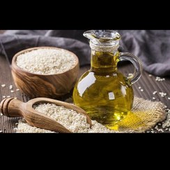 تصویر روغن کنجد اردکان خالص پرس سرد روغنگیری شده از کنجد ایرانی ارگانیک (1لیتری) 