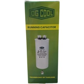 تصویر خازن60µF میکروفاراد دائم کار OG Cool RUNNING CAPACITY OG Cool 60 µF