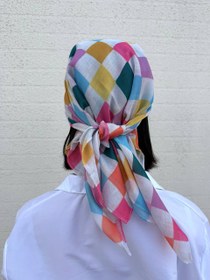 تصویر مینی اسکارف رنگین 