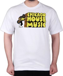 تصویر تی‌شرت با طرح Chicago House Music Rocks 