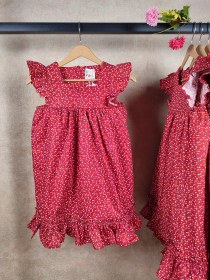 تصویر پیراهن دخترانه نارگل 