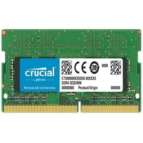 تصویر رم لپ تاپ DDR4 تک کاناله 2400 مگاهرتز CL17 کروشیال ظرفیت 16 گیگابایت Crucial DDR4 2400MHz CL17 Single Channel Laptop R