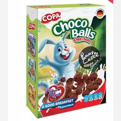 تصویر غلات صبحانه کوپا(کورن فلکس) - توپی شکلاتی 