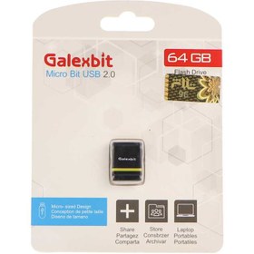 تصویر فلش مموری گلکسبیت مدل Microbit ظرفیت 64 گیگابایت Galexbit Microbit 64GB Flash Memory