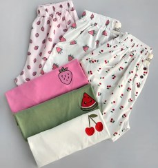 تصویر ست تیشرت شورتک طرح میکس 1 