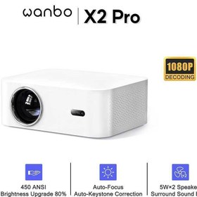 تصویر ویدئو پروژکتور ونبو مدل Wanbo X2 PRO Wanbo X2 PRO