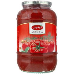 تصویر رب گوجه فرنگي شيشه اي 1.5 کيلويي خوشبخت 
