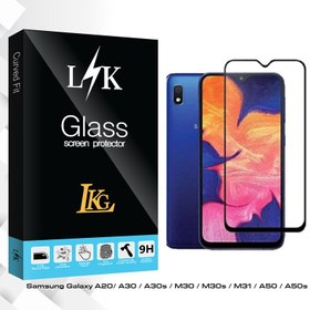 تصویر محافظ صفحه نمایش سرامیکی ال کا جی مدل LK Glass مناسب برای گوشی موبایل سامسونگ Galaxy A20/ A30 / A30s / M30 / M30s / M31 / A50 / A50s 