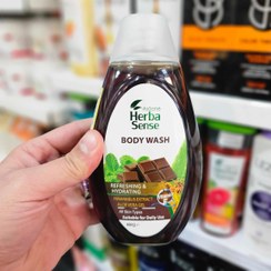 تصویر شامپو بدن آردن هرباسنس طراوت بخش شکلاتی 