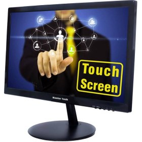 تصویر مانیتور لمسی مسترتک مدل VT207HD سایز 20 اینچ Master Tech VT207HD 20 inch Monitor