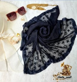 تصویر اسکارف توری دانتل 