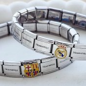 تصویر دستبند با چارم رئال مادرید و بارسلونا 