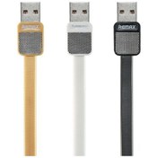 تصویر کابل تبدیل USB به microUSB ریمکس مدل RC-044m طول 1 متر 