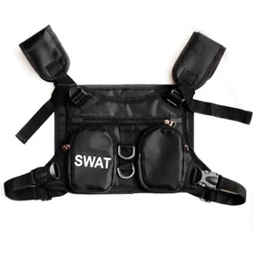 تصویر چست بگ زیپی (کیف پلیسی) Chest Bag