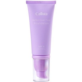 تصویر کرم پودر فلوئیدی پرفکت کاور SPF15 کالیستا 40 میلی لیتر Callista Perfect Cover SPF15 Fluid Foundation 40 ml