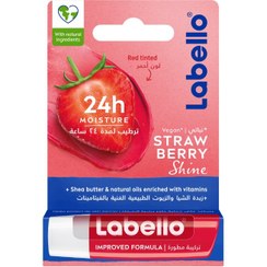 تصویر بالم لب لابلو مدل Strawberry Shine | مرطوب کننده و بالم لب