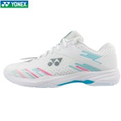 تصویر کفش بدمینتون یونکس YONEX POWER CUSHION CASCADE ACCEL WIDE-White Skyblue 