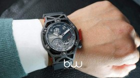 تصویر ساعت مچی مردانه هابلوت فراری مدل Hublot Ferrari Tourbillon 