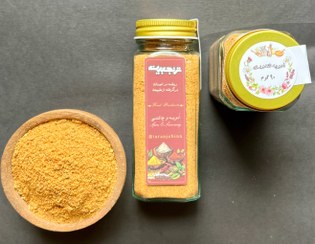 تصویر ادویه تندوری 90 گرم- جار شیشه ای با سری ادویه پاش Tandoori spices