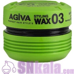 تصویر حالت دهنده مو آگیوا agiva styling wax 