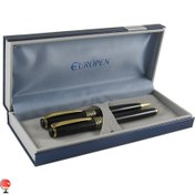 تصویر ست خودکار و خودنویس یوروپن مدل Bee بدنه مشکی 