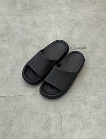 تصویر دمپایی مردانه مدل ماهور رنگ طوسی و کرم و مشکی سایز ۴۰ تا ۴۵ 