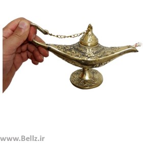 تصویر چراغ جادو (پیسوز) برنجی - کد ۵ 