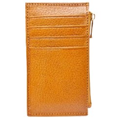 تصویر جاکارتی چرم مردانه رنگ قهوه ای روشن 