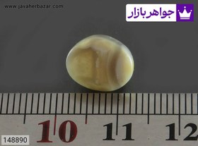 تصویر نگین عقیق باباقوری تک چشم کد 148890 