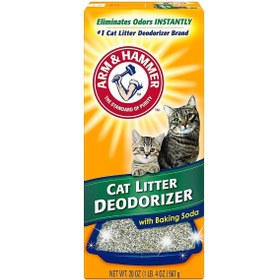 تصویر بسته ۱۲ عددی خوشبوکننده بستر گربه ۶.۸ کیلوگرم برند arm & hammer Pack of 12 Cat Litter Deodorizer 6.8KG