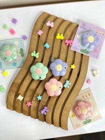 تصویر کاتر فانتزی شکوفه - بنفش 