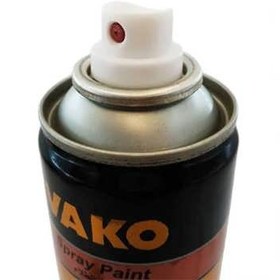 تصویر اسپری رنگ نقره ای واکو Vako silver spray paint