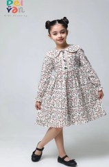 تصویر پیراهن دخترانه مناسب ۲ تا ۹ سال 