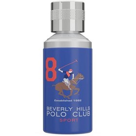 تصویر ادوتوالت مردانه نامبر ایت 100 میل پولو Beverly Hills Polo Club Eau De Toilette Number 8 For Men 100 ml