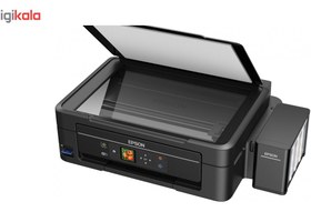 تصویر پرینتر چندکاره جوهرافشان اپسون مدل L455 ا Epson L455 Multifunction Inkjet Printer Epson L455 Multifunction Inkjet Printer