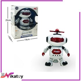 تصویر اسباب بازی ربات موزیکال روبوکوپتر 