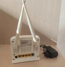 تصویر مودم زایکسل جفت آنتن کارکرده Zyxel P1302-T10D v3 Modem