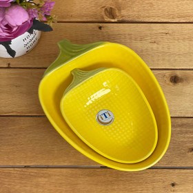 تصویر ذرت گود جنس سرامیک قابل استفاده فر و مایکروفر