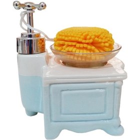 تصویر پمپ مایع ظرفشویی مدل کابینتی 